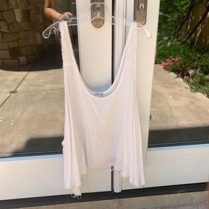 Free People Intimately Frayed Edge Tank